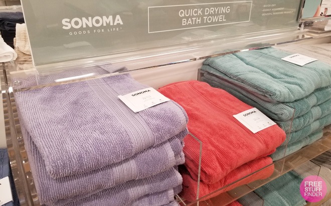 sonoma bath towel