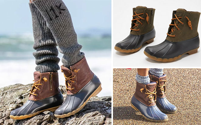 sperry duck boots kohls