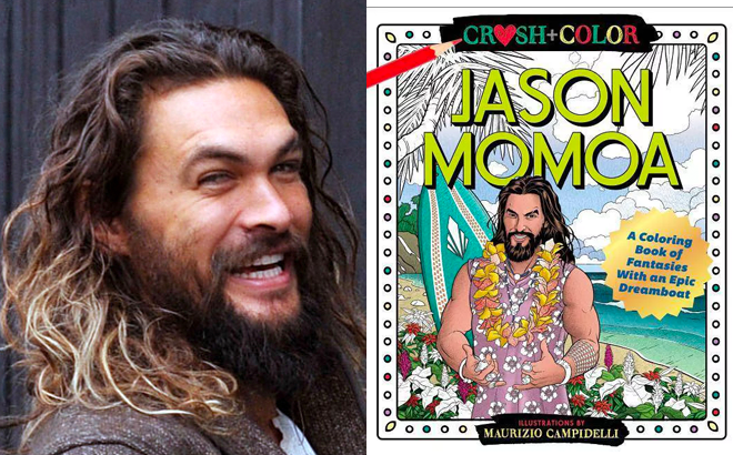Download Jason Momoa Coloring Book For Only 9 79 At Target Regularly 14 Highly Rated Free Stuff Finder