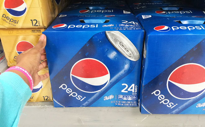 Pepsi 24-Pack $8.78 - Just 36¢ per Can!