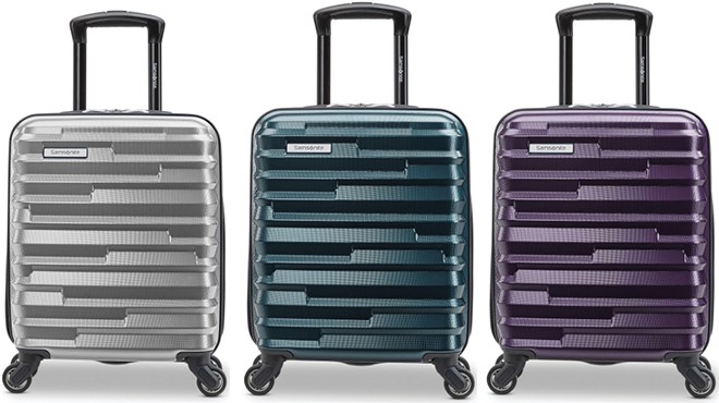 samsonite usb hardside underseat luggage