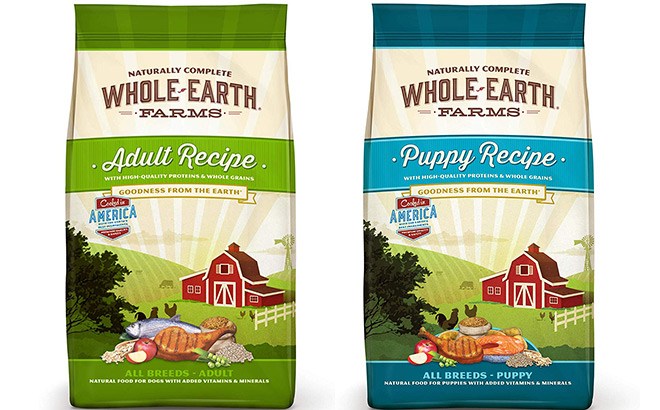 whole earth farms dog food coupon