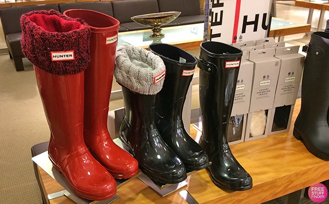 red hunter boots nordstrom