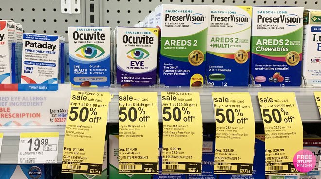 Ocuvite Eye Health Soft Gels JUST $3.99 Each at Walgreens (Regularly ...