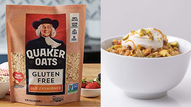 Quaker Gluten Free 24 Ounce Old Fashioned Rolled Oats 4-Pack ONLY $14 ...