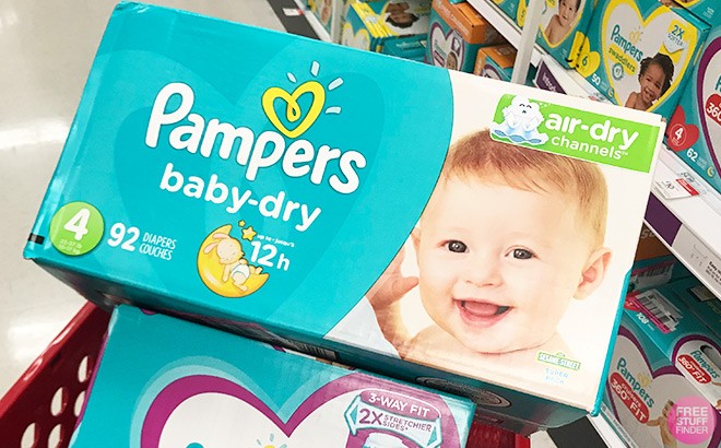 helpen tong Helderheid Pampers Baby Dry Diapers Super Pack for ONLY $24 at Amazon (In Stock Now!)  | Free Stuff Finder