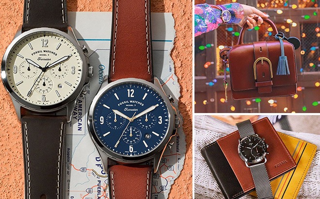 Fossil Watches & Accessories Up to 70% Off + FREE Shipping (Starting at  JUST $8!) | Free Stuff Finder