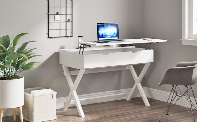 x base lift top desk