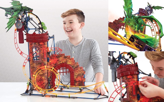 knex dragons revenge thrill coaster