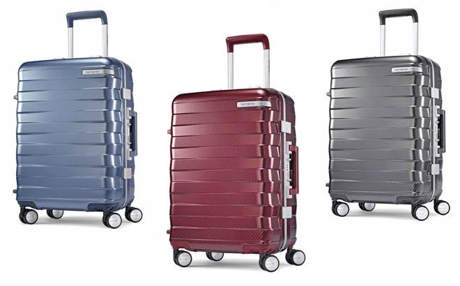 samsonite framelock hardside zipperless