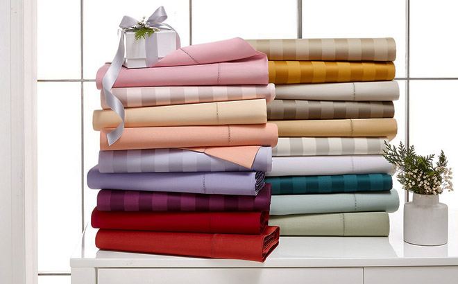 Charter Club Damask Sheet Sets Starting at JUST $29.74 (Reg $70) + FREE