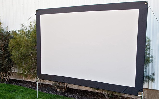 Giant Outdoor Movie Screen JUST $169 (Regularly $299) – Today Only ...