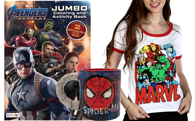 marvel merchandise up to 50 off starting from just 4 so many choices free stuff finder