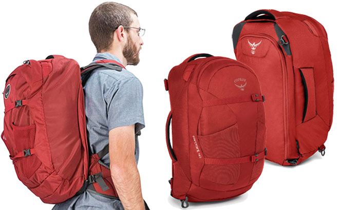 Aanzetten Afrekenen patroon Osprey Farpoint 40 Men's Travel Backpack ONLY $66 + FREE Shipping (Reg  $160) | Free Stuff Finder