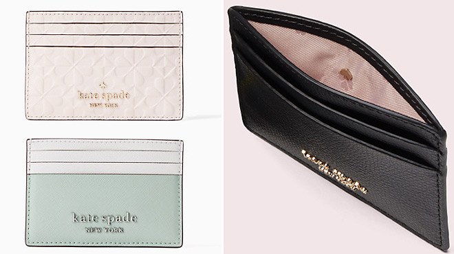 Kate Spade Wallets & Card Holders Starting at ONLY $19 + FREE Shipping  (Regularly $69) | Free Stuff Finder