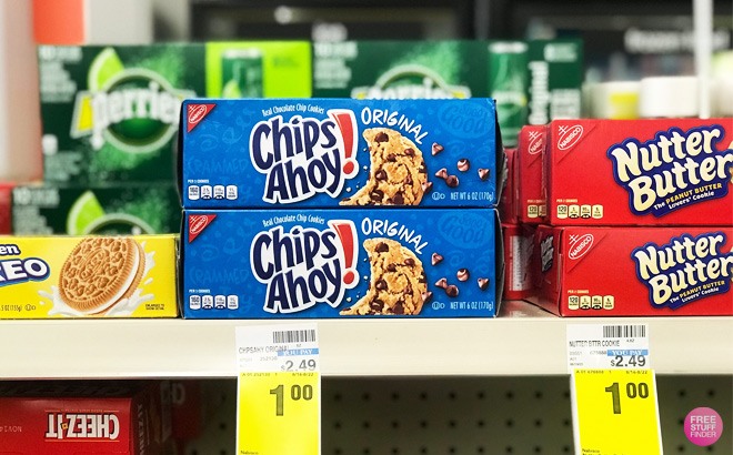 Nabisco Chips Ahoy! Cookies ONLY 63¢ Each at CVS (Regularly $) | Free  Stuff Finder