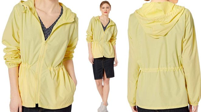 j crew packable rain jacket