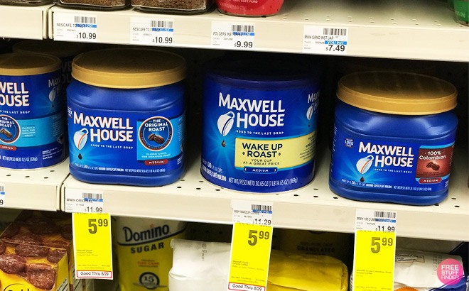 Maxwell House Coffee or Folgers Country Roast ONLY $5.99 at CVS ...