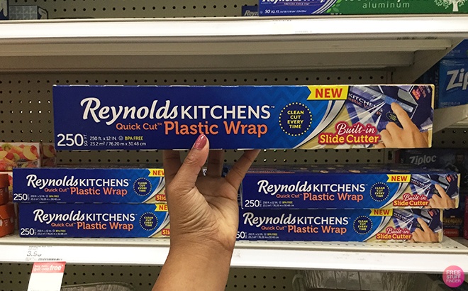 Reynolds Kitchens Quick Cut Plastic Wrap 