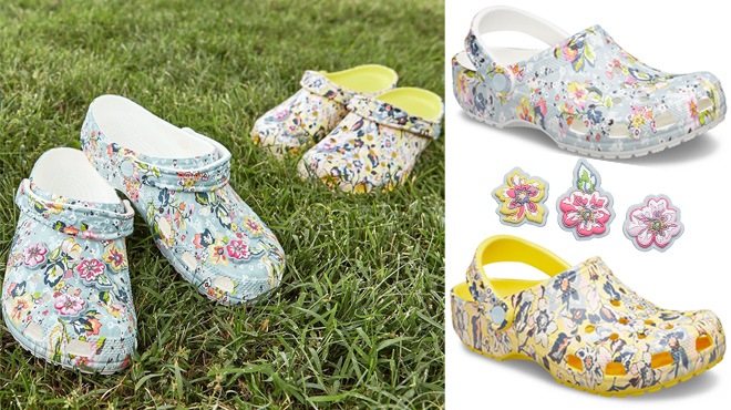 Limited Edition Vera Bradley Crocs Now Available from $ – Selling  Fast! | Free Stuff Finder