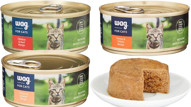 amazon wag cat food