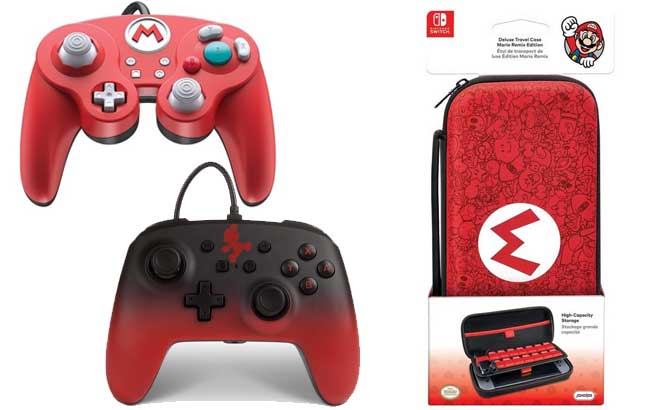 Super Mario Bros Nintendo Switch Controllers Cases From 8 99 Today Only Free Stuff Finder