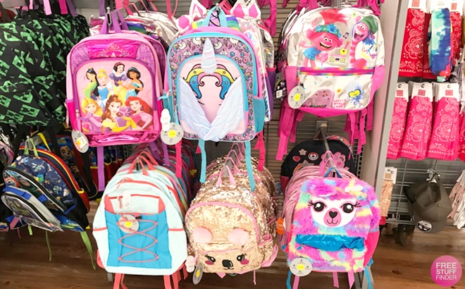 walmart clearance backpacks