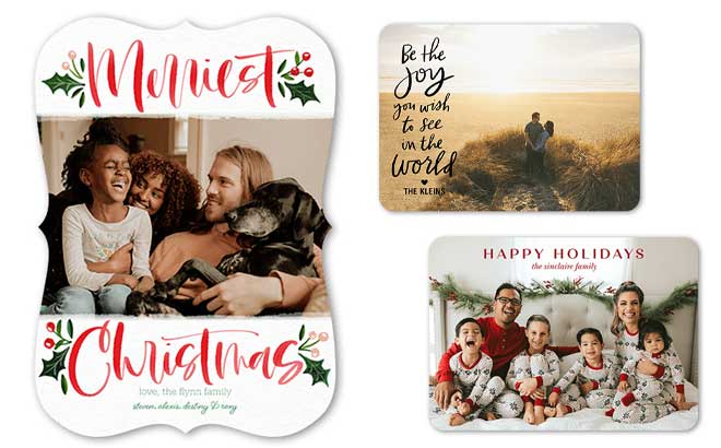 10 Free Holiday Cards At Shutterfly Just Pay Shipping Free Stuff Finder