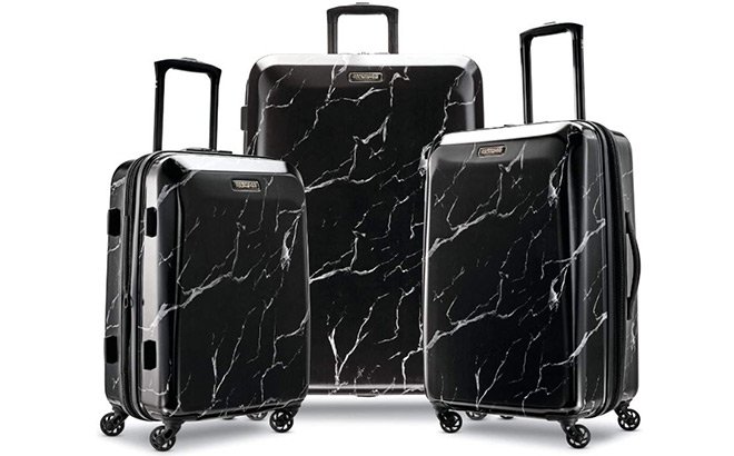 american tourister marble luggage