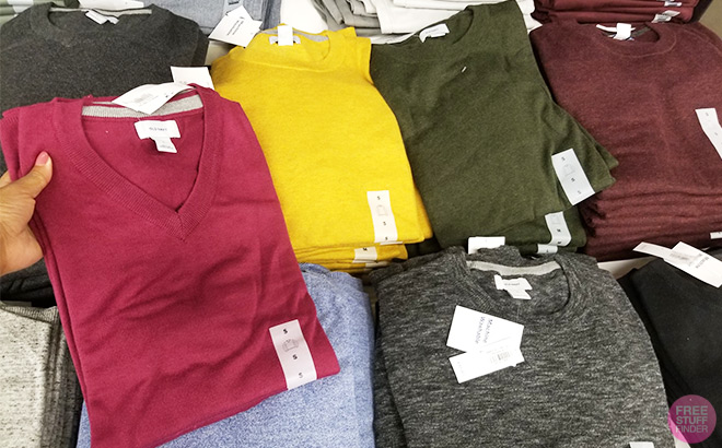 old navy $12 sweaters