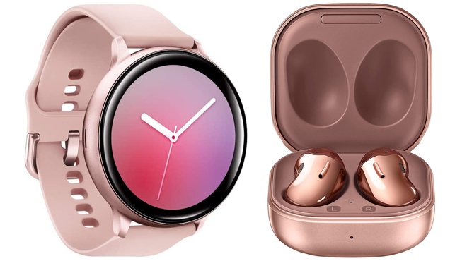 galaxy watch active 2 and galaxy buds bundle