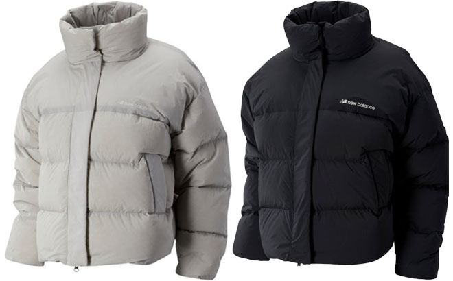 new balance heat down jacket