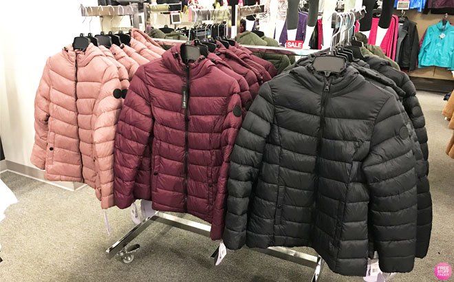 jcpenney lightweight puffer jacket