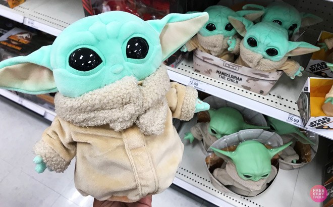 giant baby yoda plush target