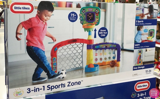 Little Tikes 3-in-1 Sports Zone $23.99