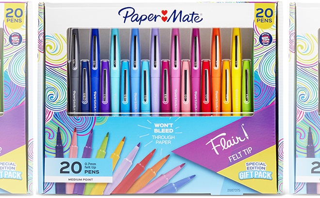 Paper Mate Flair Pens 20-Pack Only $ (Reg $26) | Free Stuff Finder