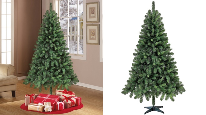 6.5-Feet Christmas Tree $20 at Walmart | Free Stuff Finder