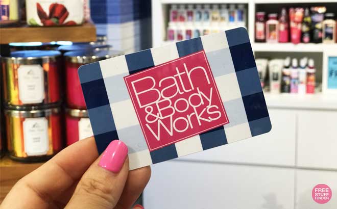 Win bath and body works gift card