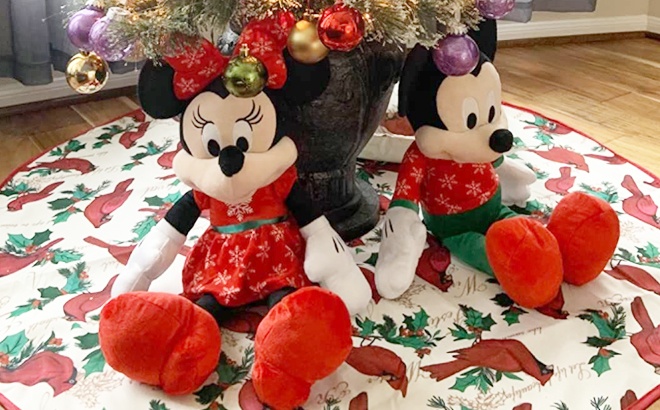 disney minnie mouse 2020 large holiday plush