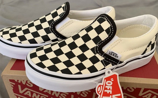 checkerboard vans size 3