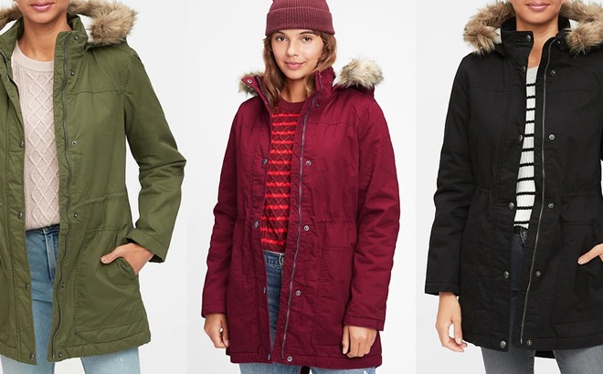 gap factory parka