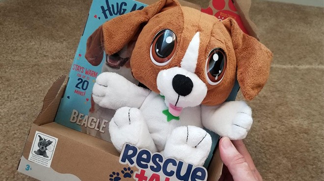 rescue tales cuddly pup