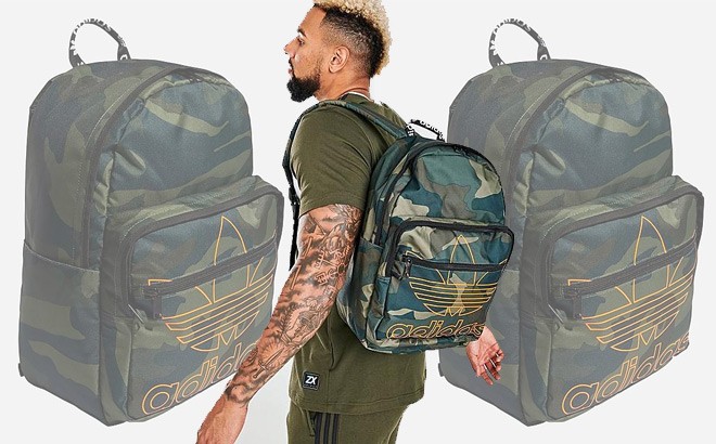 adidas backpack finish line