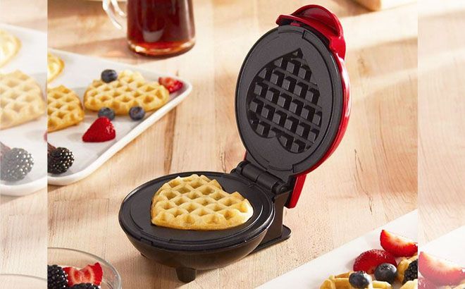 kohls heart waffle maker