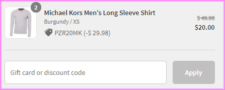 Michael Kors Men's Long Sleeve Shirt $10 Each (Reg $80) | Free Stuff Finder
