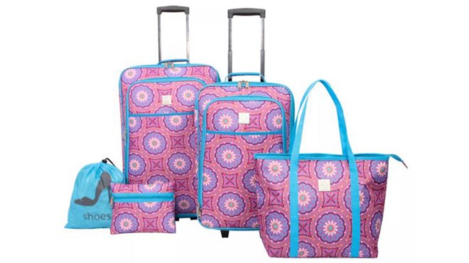 solite 6 piece luggage set