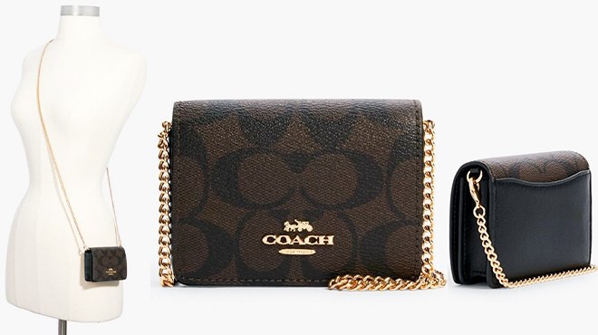 coach small wallet outlet