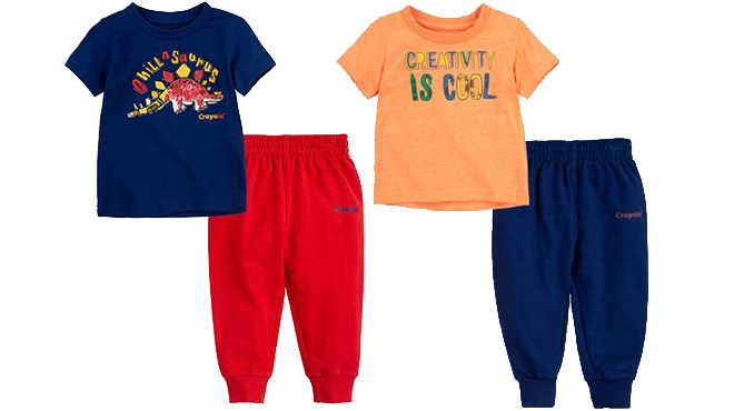 Kids’ Crayola Clothing Sets $5 (Reg $26)! | Free Stuff Finder