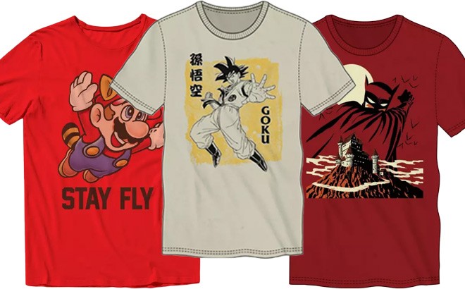 Men's Graphic Tees $5 (Reg 8)