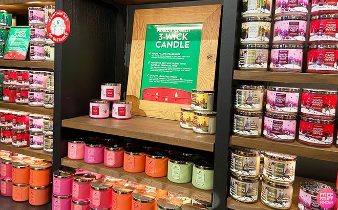 bath and body works 8.50 candle sale